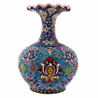تصویر 4 از قیمت گلدان مینا کاری اصیل + خرید باور نکردنی